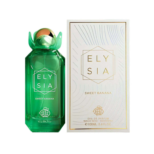FRAGRANCE WORLD ELYSIA SWEET BANANA EDP 100ML MUJER (MAUI IN A BOTTLE SWEET BANANA KAYALI)