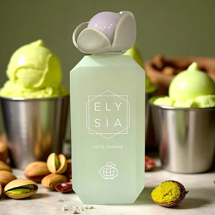 FRAGRANCE WORLD ELYSIA PISTA SUNDAE EDP 100ML MUJER (KAYALI YUM PISTACHIO GELATO)