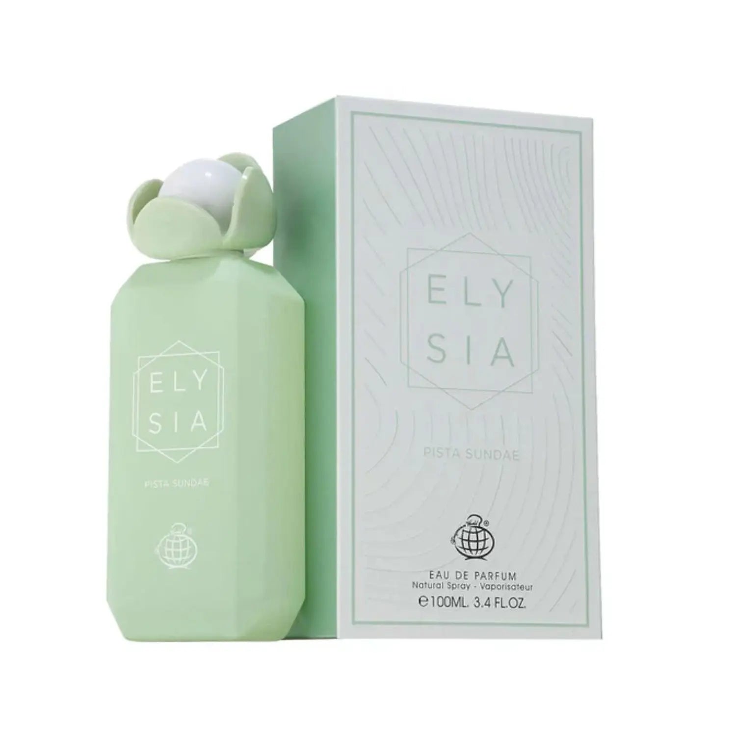FRAGRANCE WORLD ELYSIA PISTA SUNDAE EDP 100ML MUJER (KAYALI YUM PISTACHIO GELATO)
