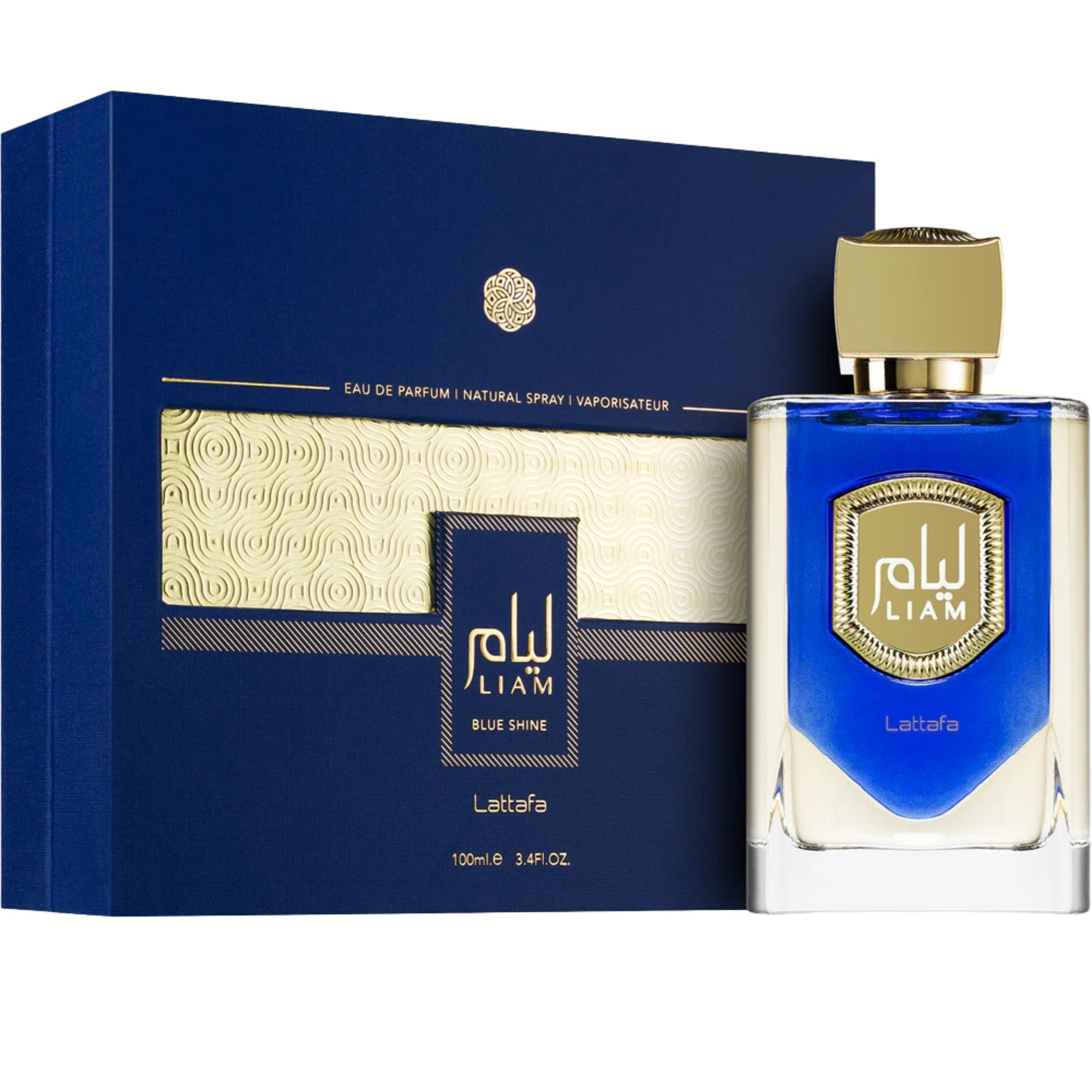 Lattafa - Liam Blue Shine 100ML EDP - Inspirado En Acqua Di Gio Profondo